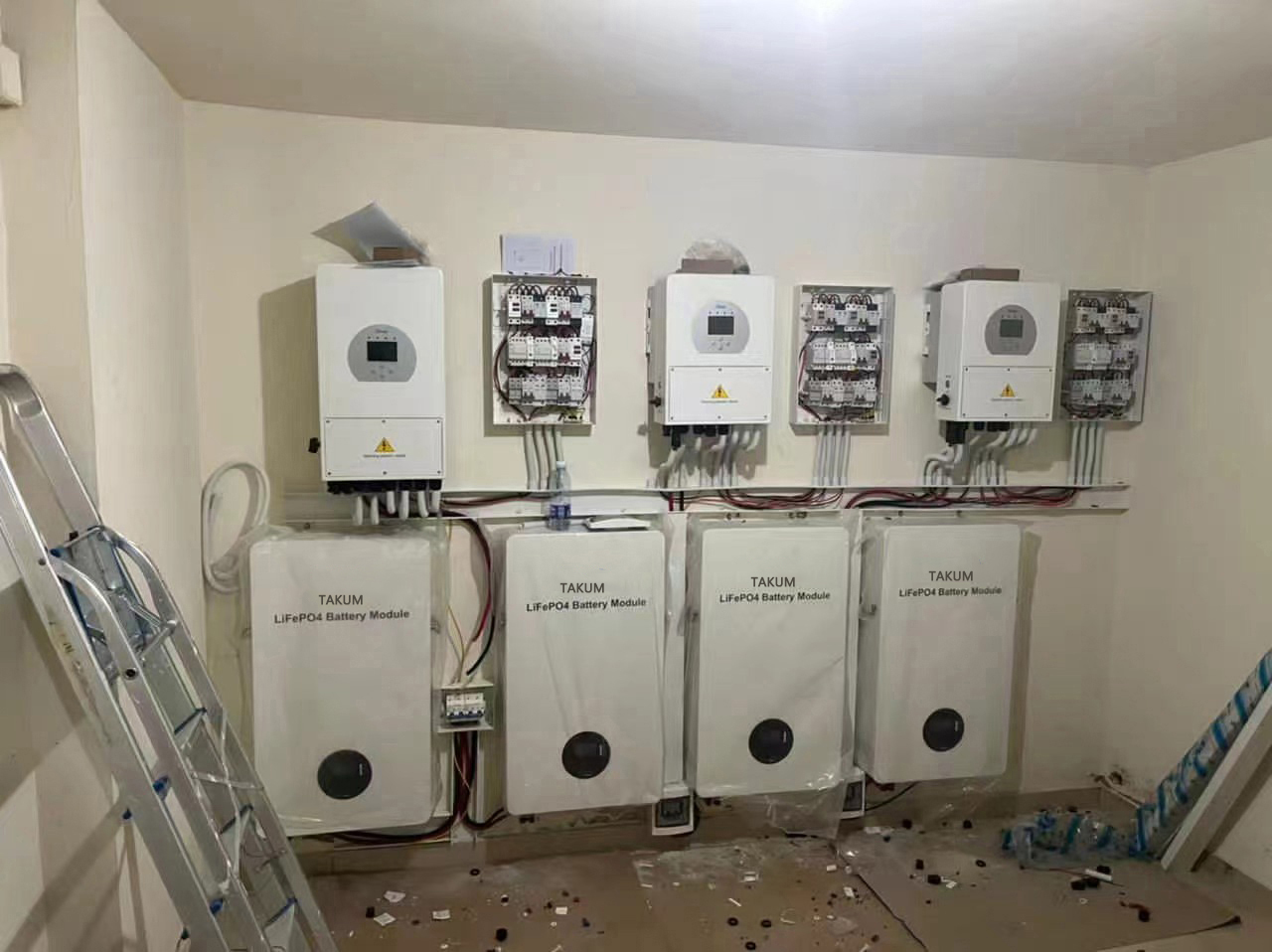 اندونيسيا السيد نظام الطاقة الشمسية Mul Di 20kw خارج الشبكة